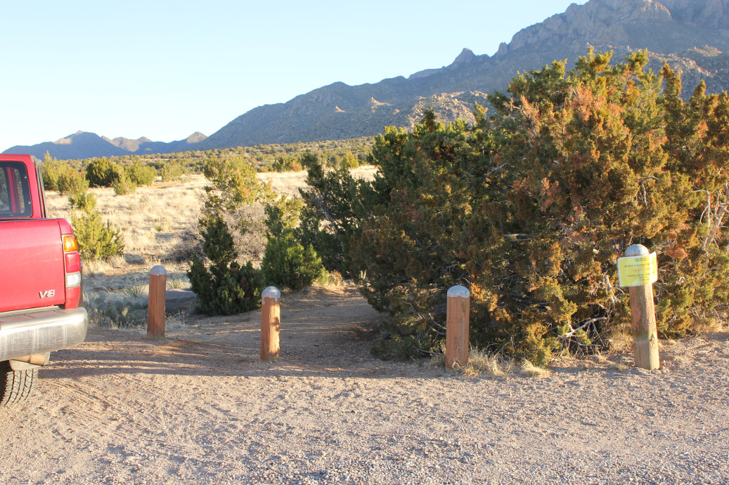 Domingo Baca Trail Sign – New Mexico Photo Journal